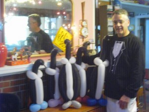 Balloon Penguins